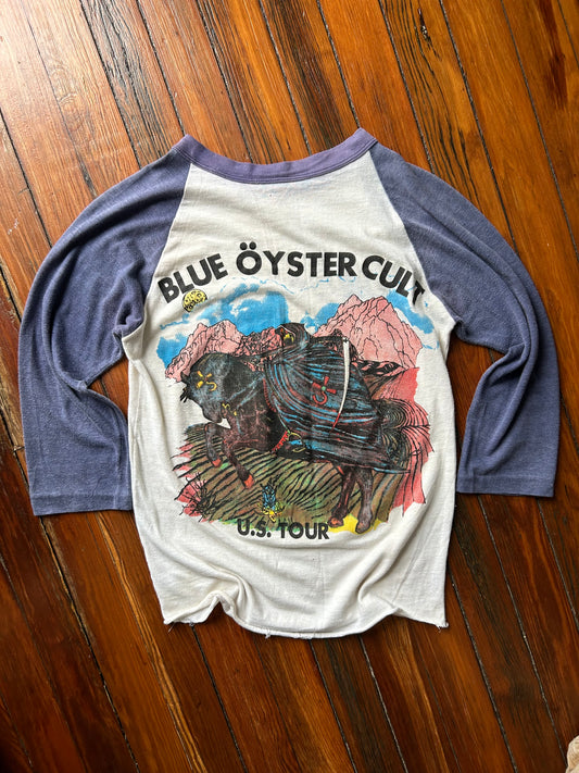 1980s Blue Öyster Cult Fear The Reaper Band Tee (Medium)