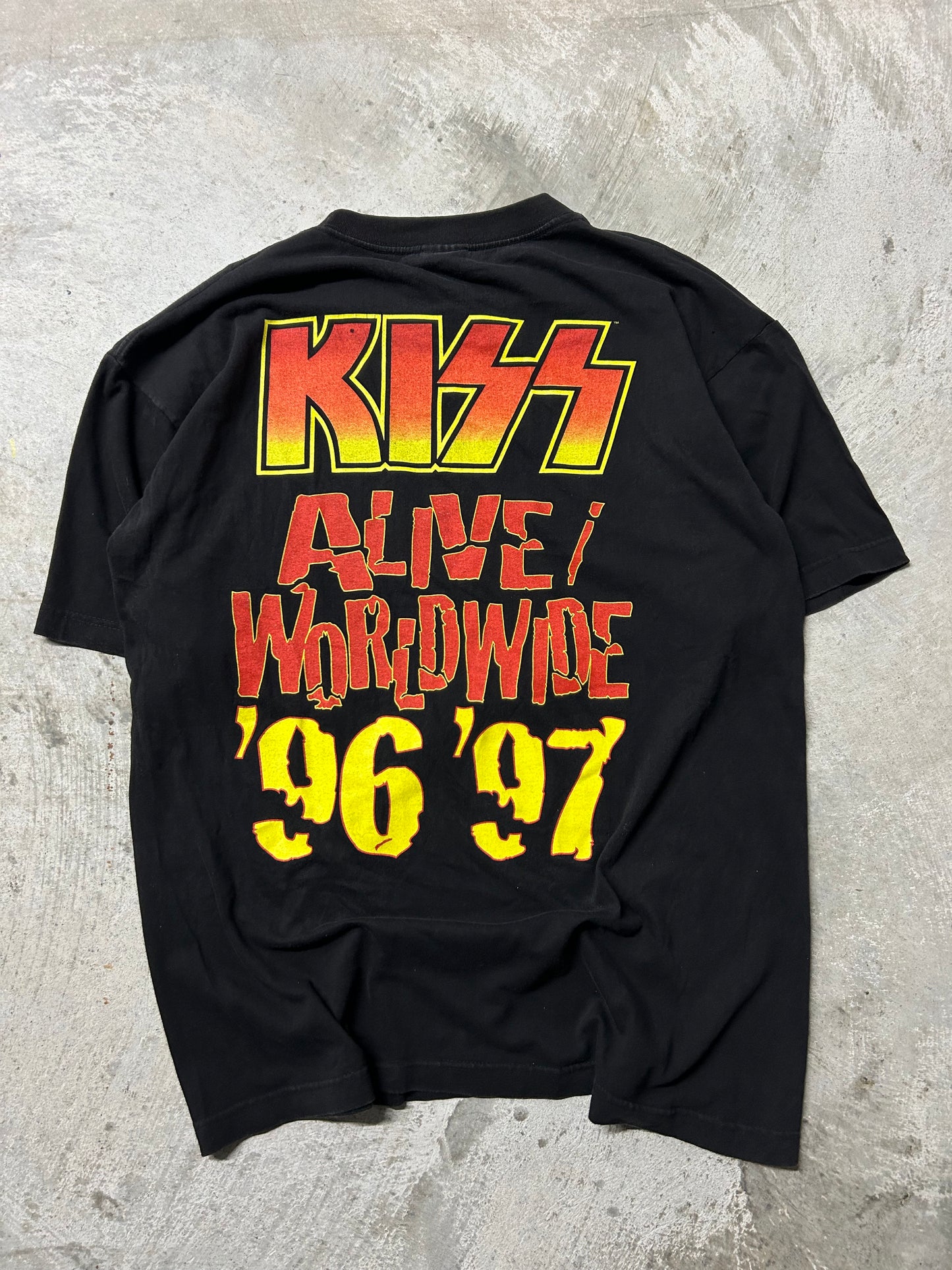 1997 KISS Alive Worldwide Tour Band Tee (XL)