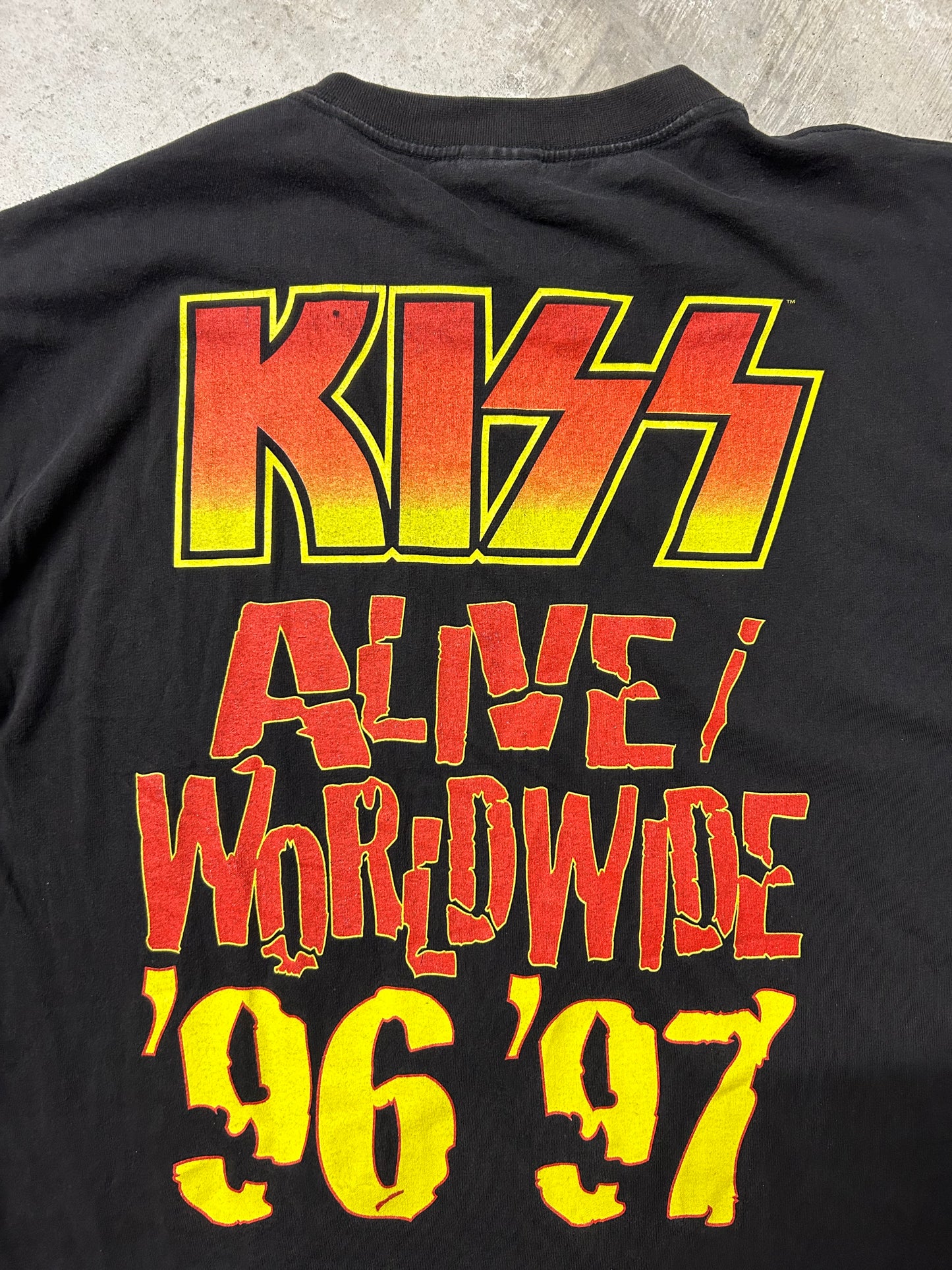 1997 KISS Alive Worldwide Tour Band Tee (XL)