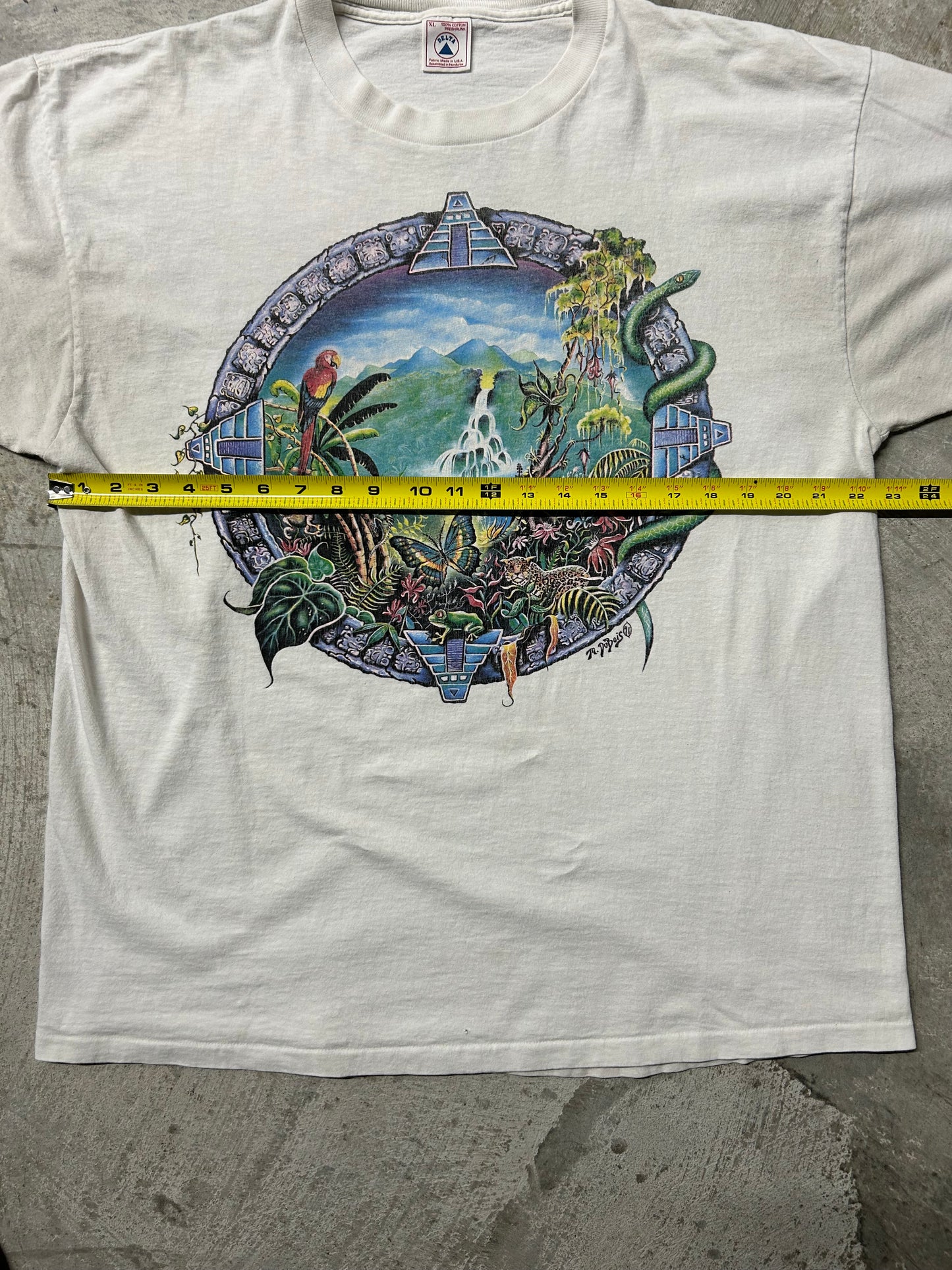 1990s Aztec Animal Nature Tee (XL)