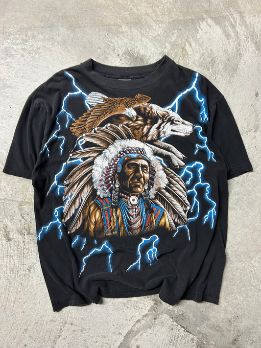 1990s American Thunder Native American AOP (XL)