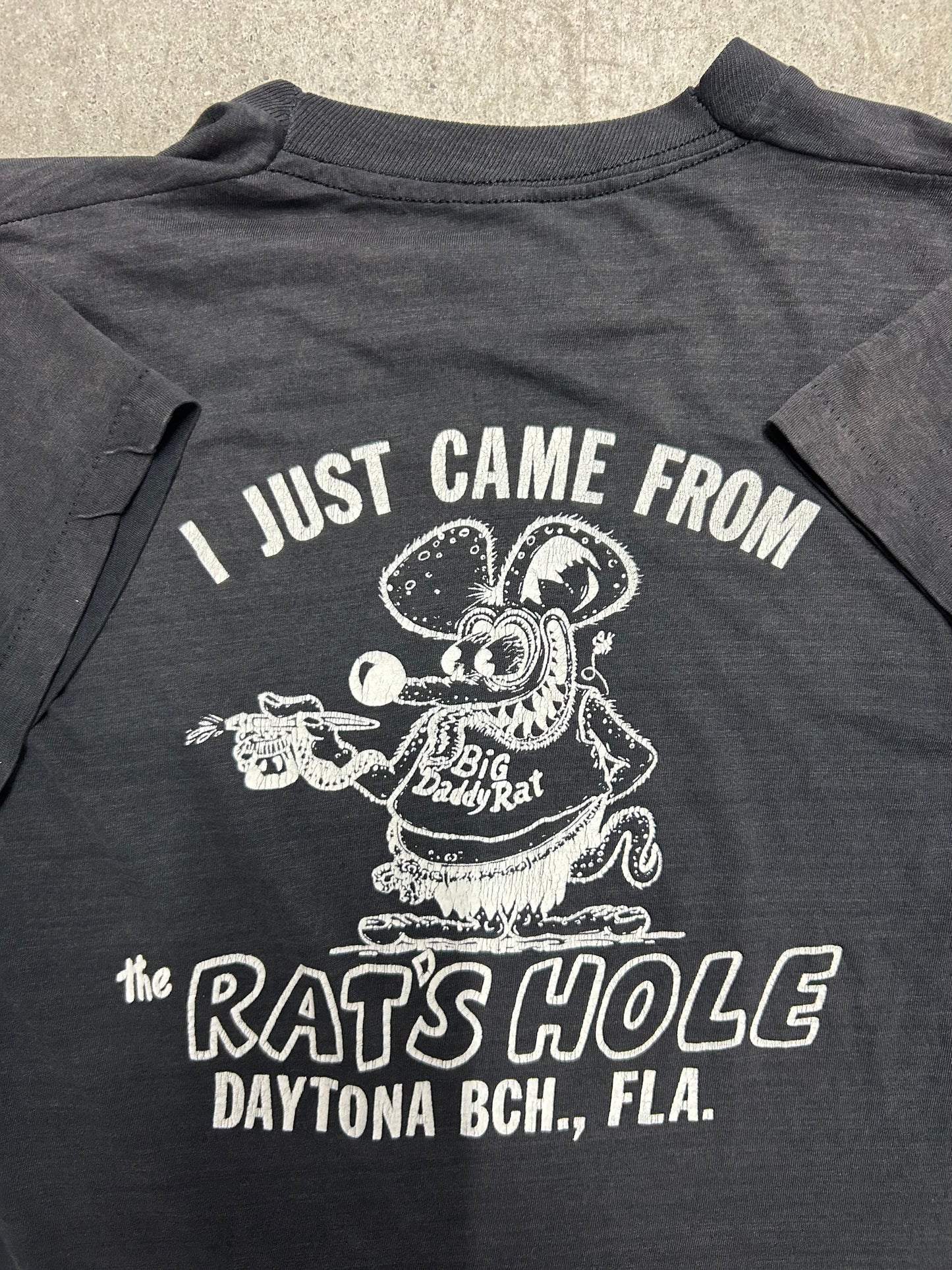 1984 Rat’s Hole Bar Biker Tee (Small)