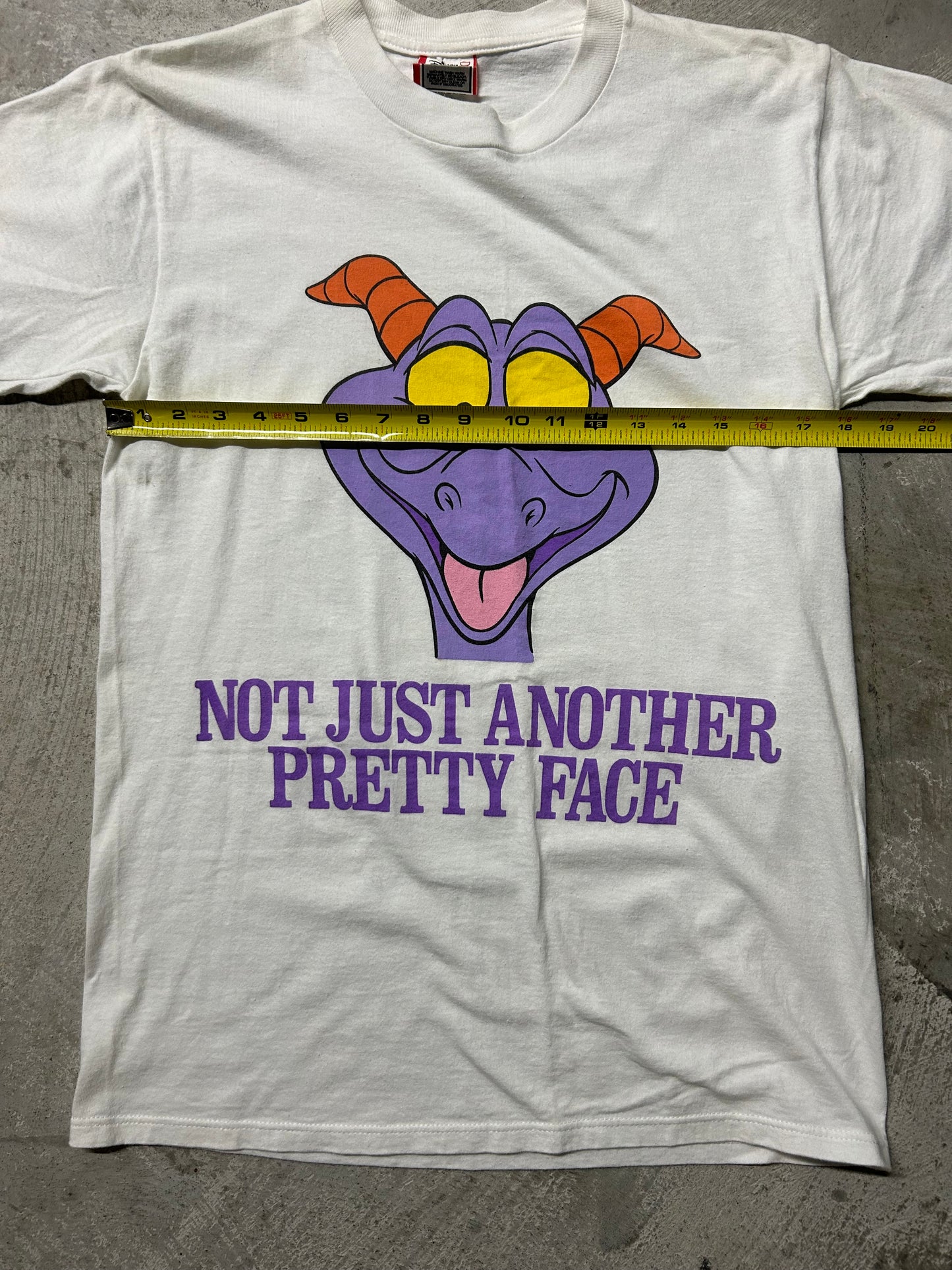 1990s Disney Figment Dragon Cartoon Tee (Medium)