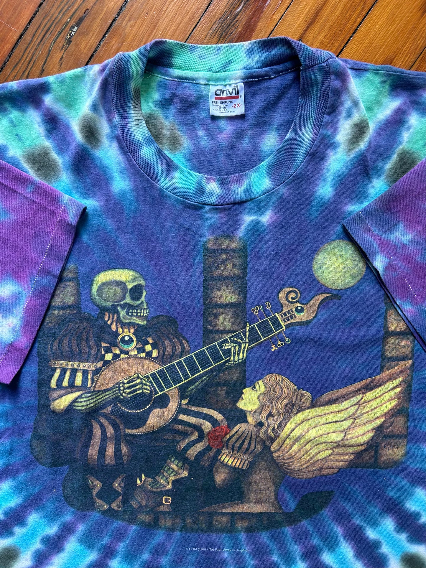 Vintage 1990s Grateful Dead band tee (2XL)