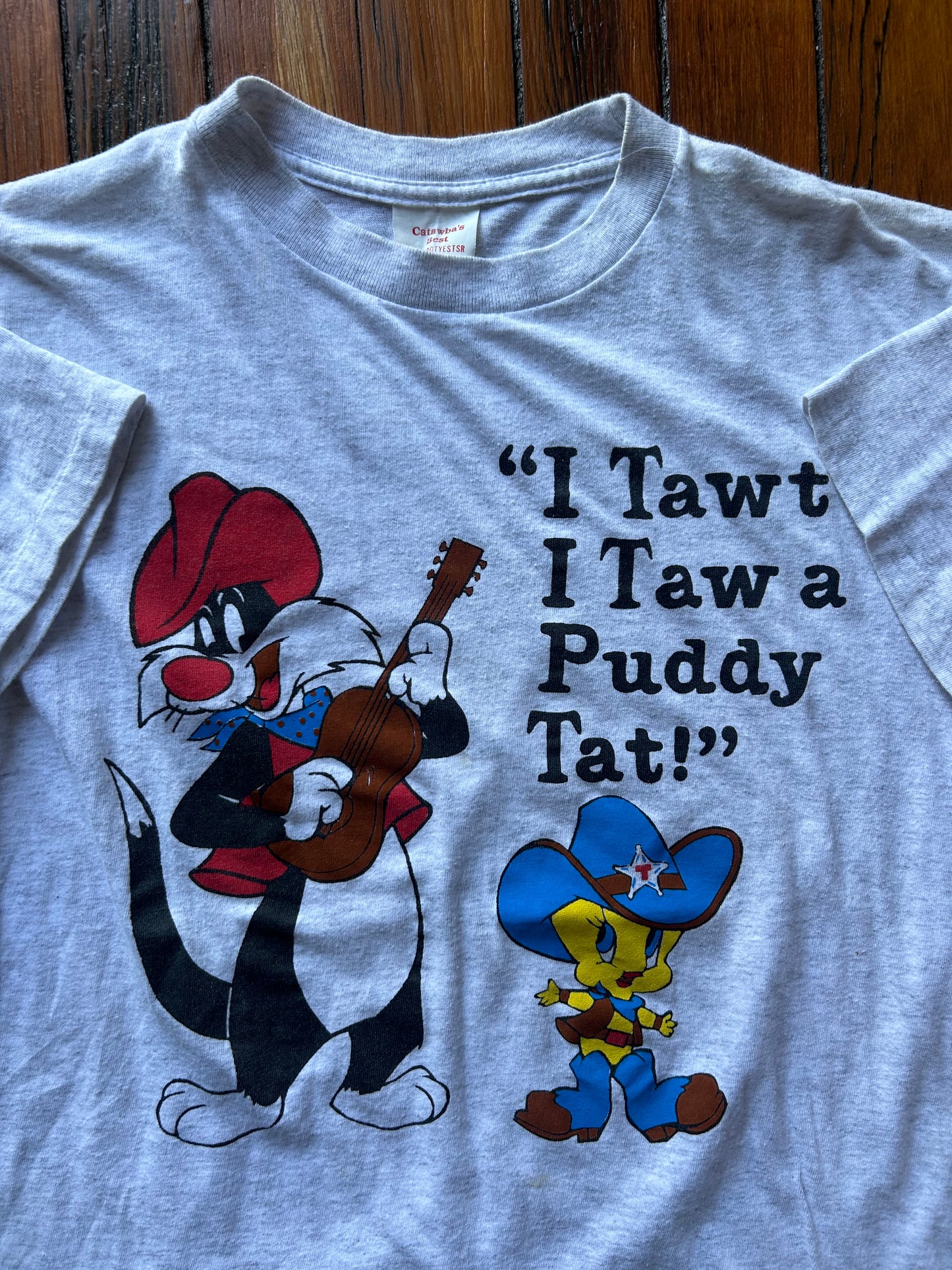 1980s Looney Tunes Vintage Bootleg Tee (Medium)