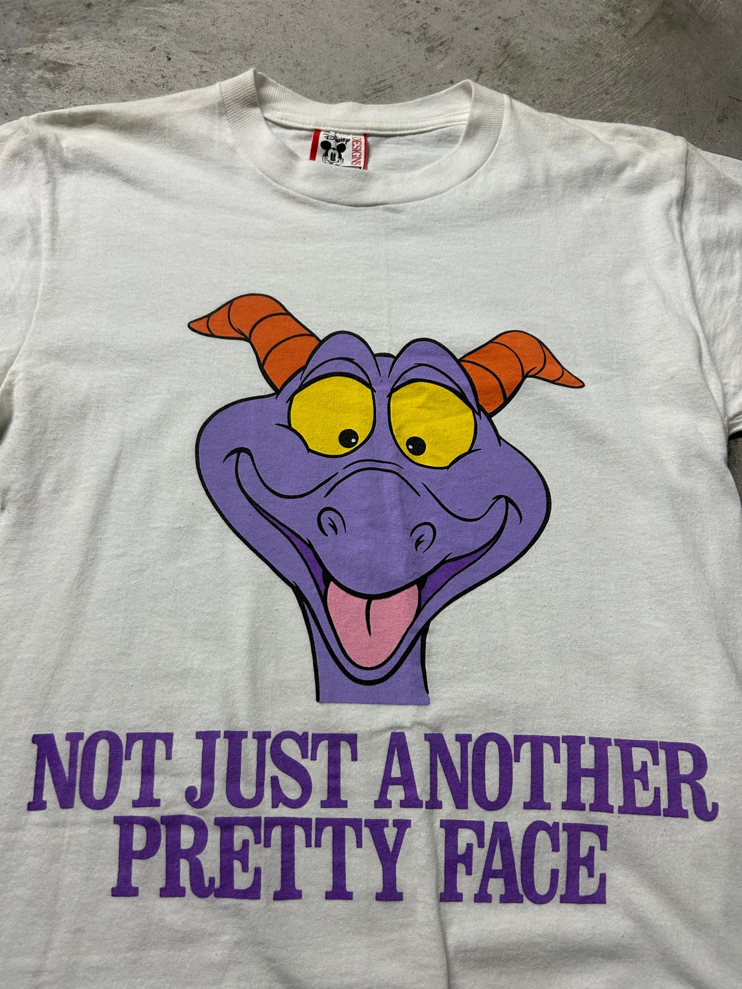 1990s Disney Figment Dragon Cartoon Tee (Medium)