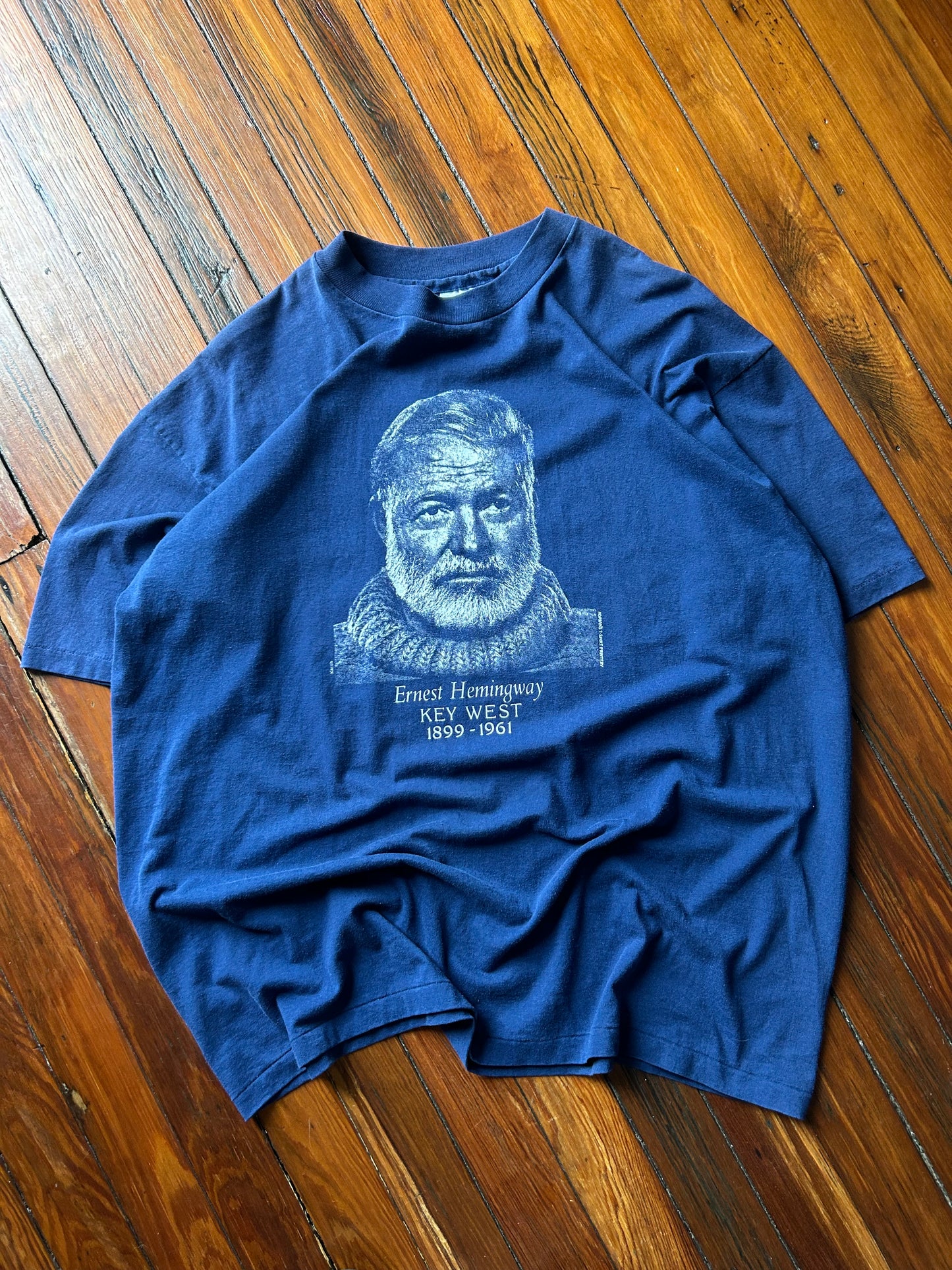 1990s Ernest Hemingway Memorial Tee (XL)