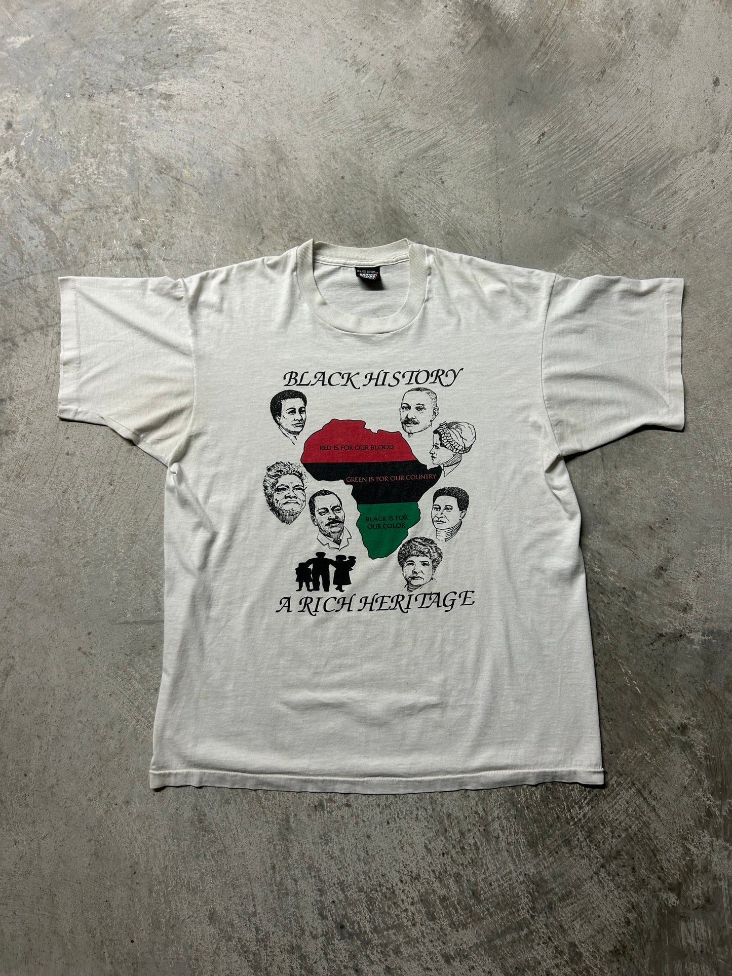 1990s Black History Africa Tee (XL)