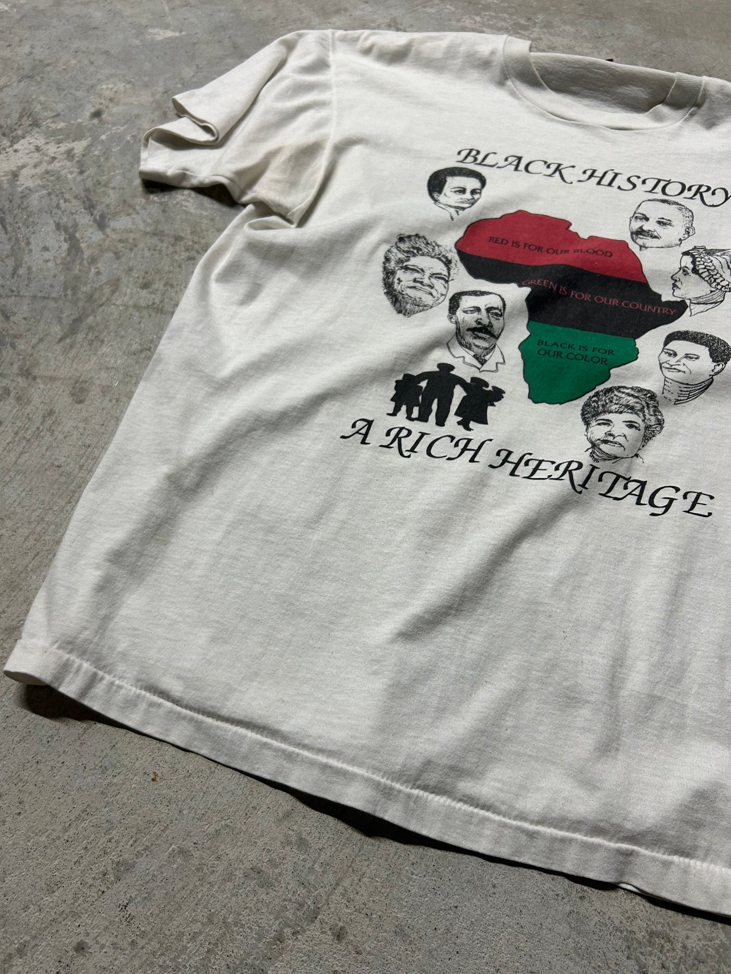 1990s Black History Africa Tee (XL)