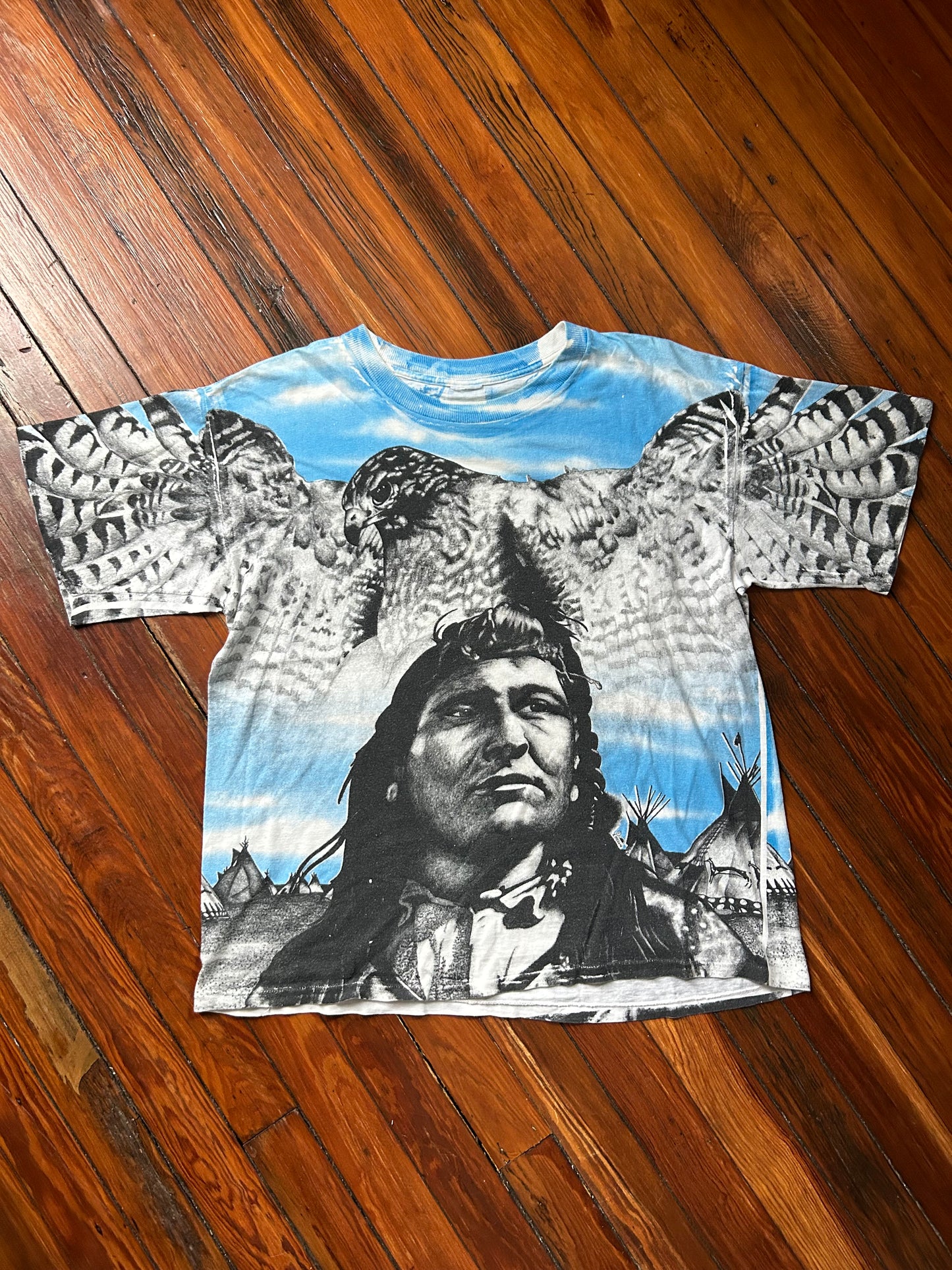 1990s Native American Eagle All Over Print (Large)