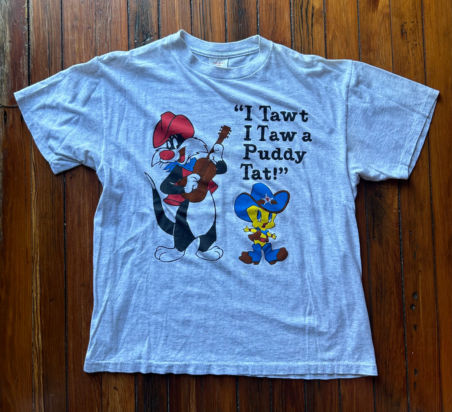 1980s Looney Tunes Vintage Bootleg Tee (Medium)