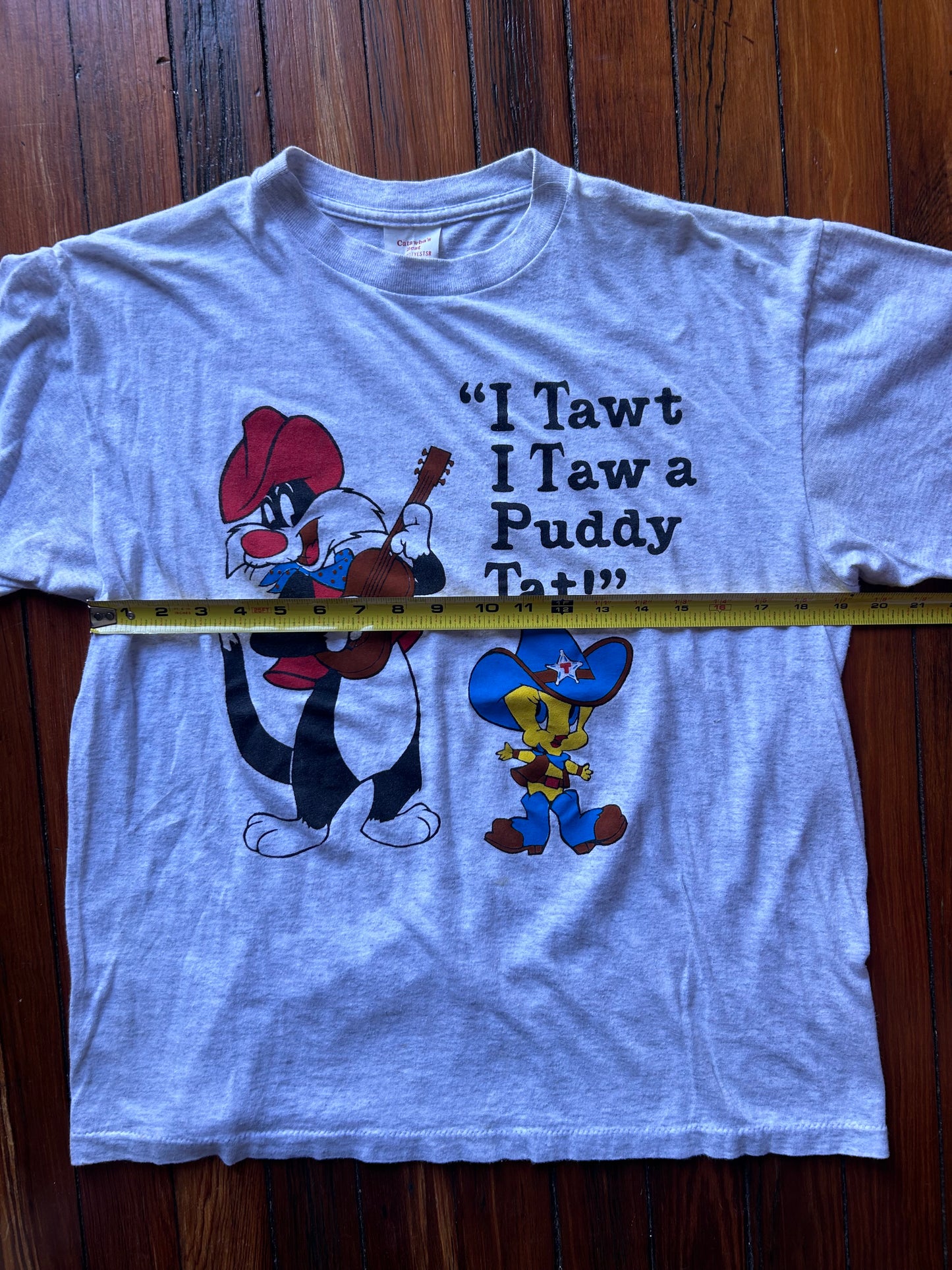 1980s Looney Tunes Vintage Bootleg Tee (Medium)