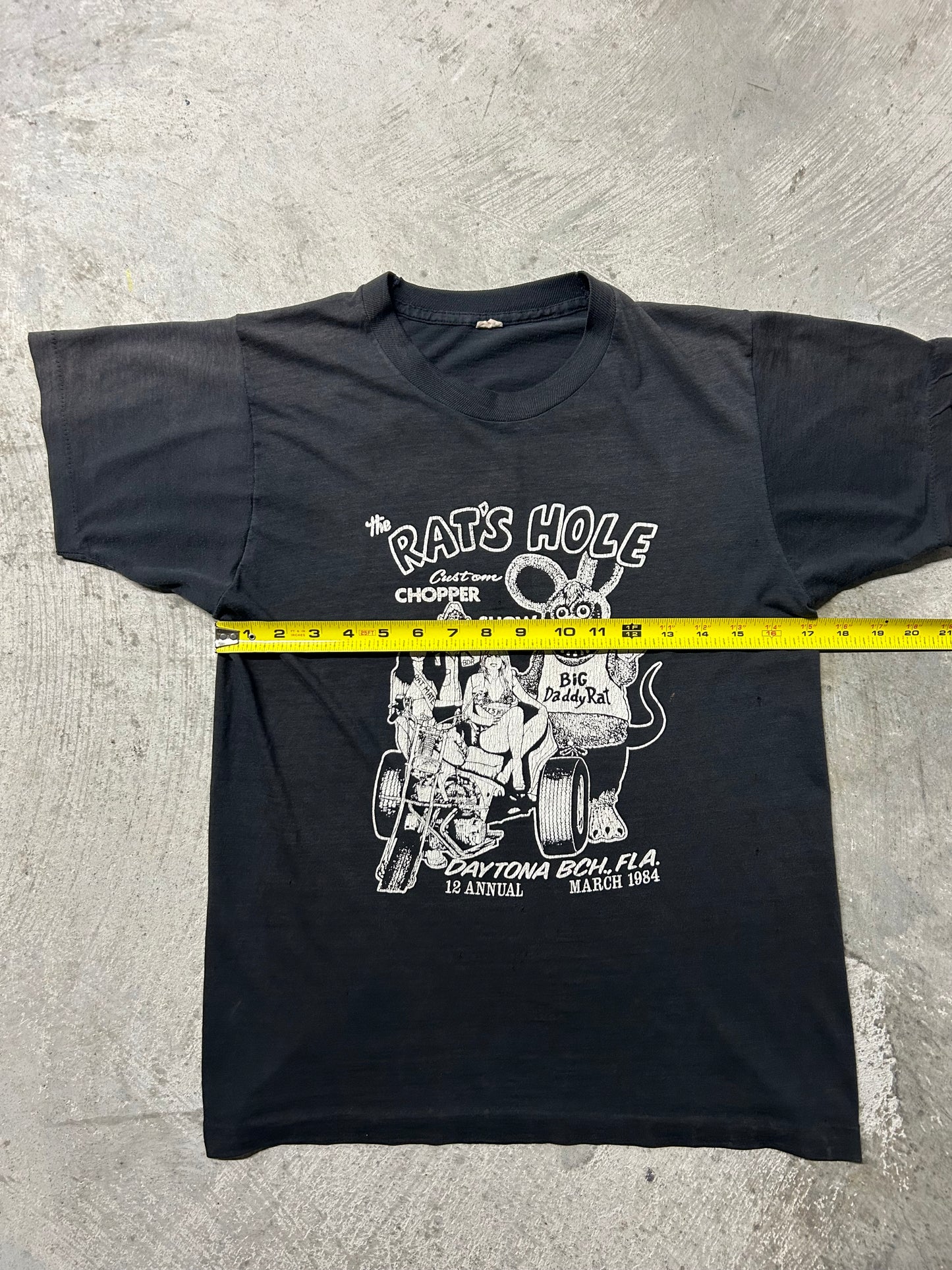 1984 Rat’s Hole Bar Biker Tee (Small)