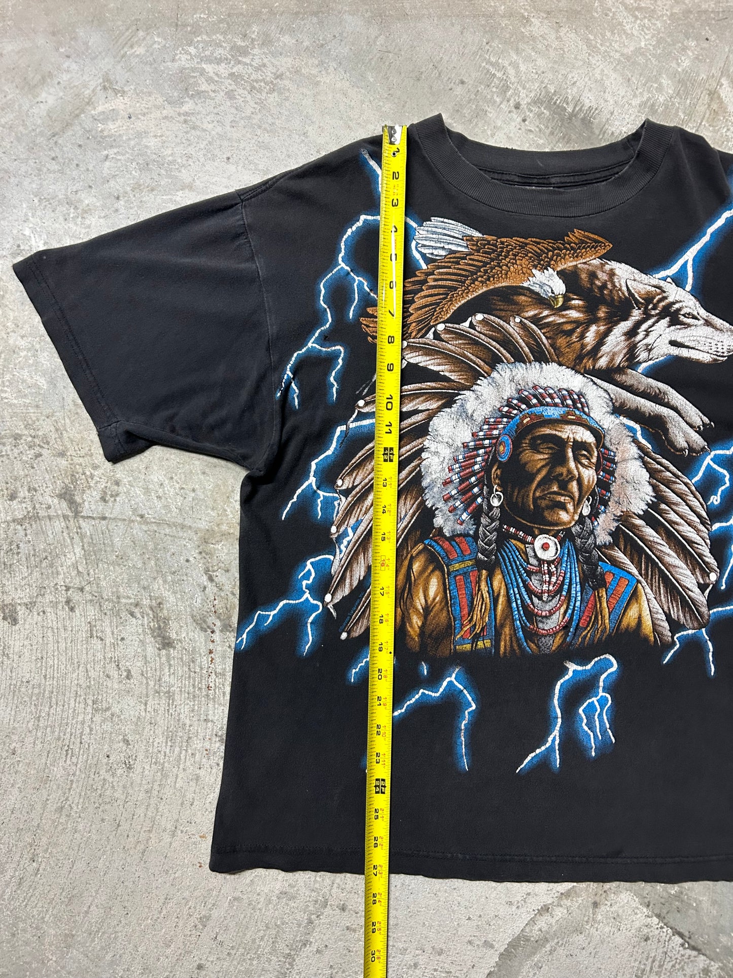 1990s American Thunder Native American AOP (XL)