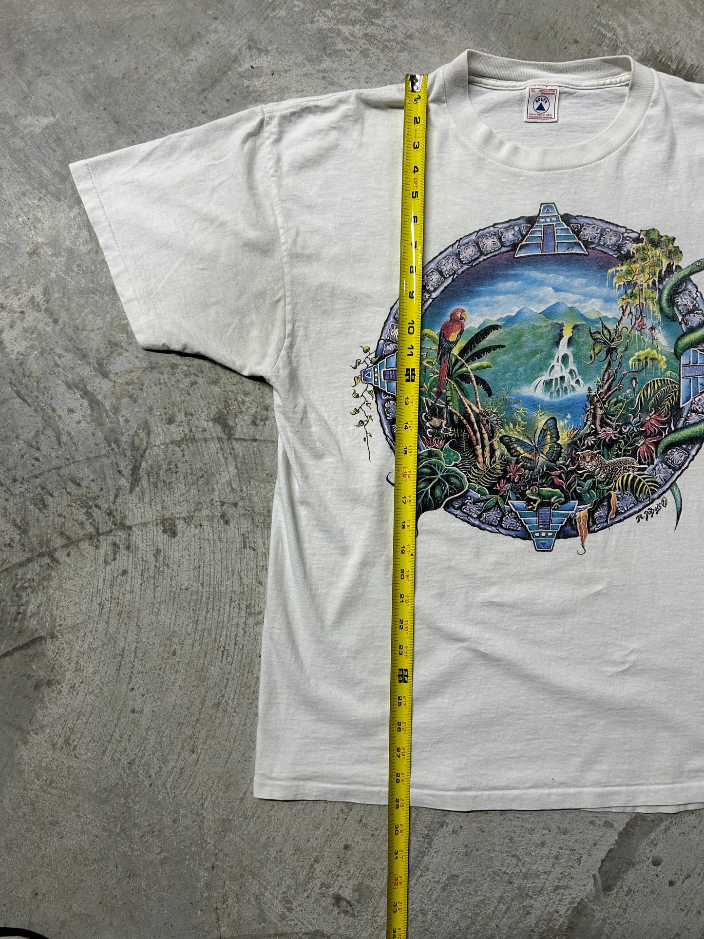 1990s Aztec Animal Nature Tee (XL)