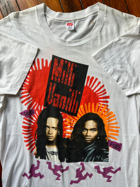 1980s Milli Vanilli Concert Tee (XL)